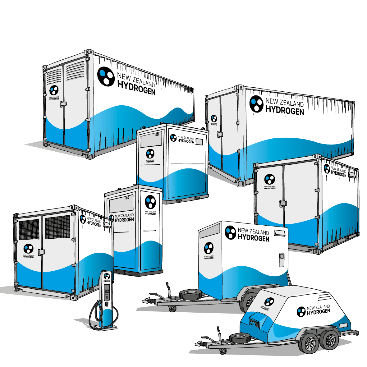 Hydrogen solutions made in New Zealand for making and storing hydrogen