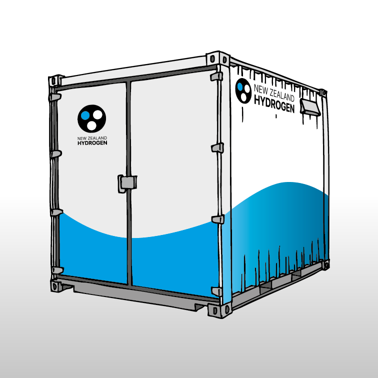 HSC-170-400 containerised hydrogen storage system
