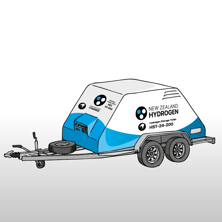 HST-48-400 hydrogen storage trailer